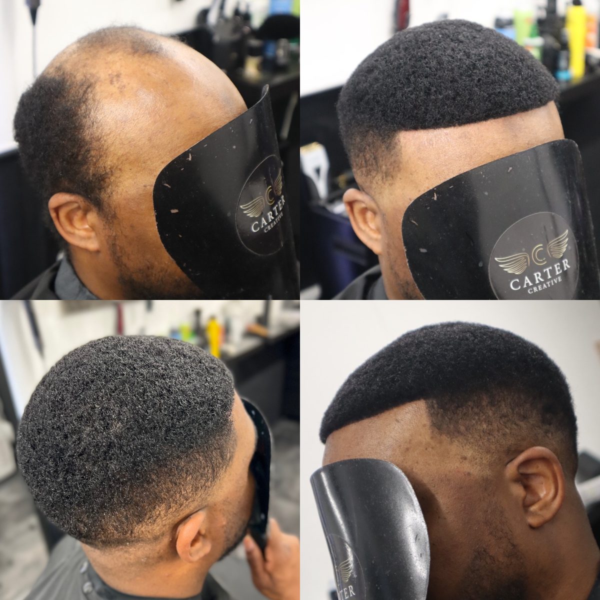 Hair unit before — Carter Creative Manchester