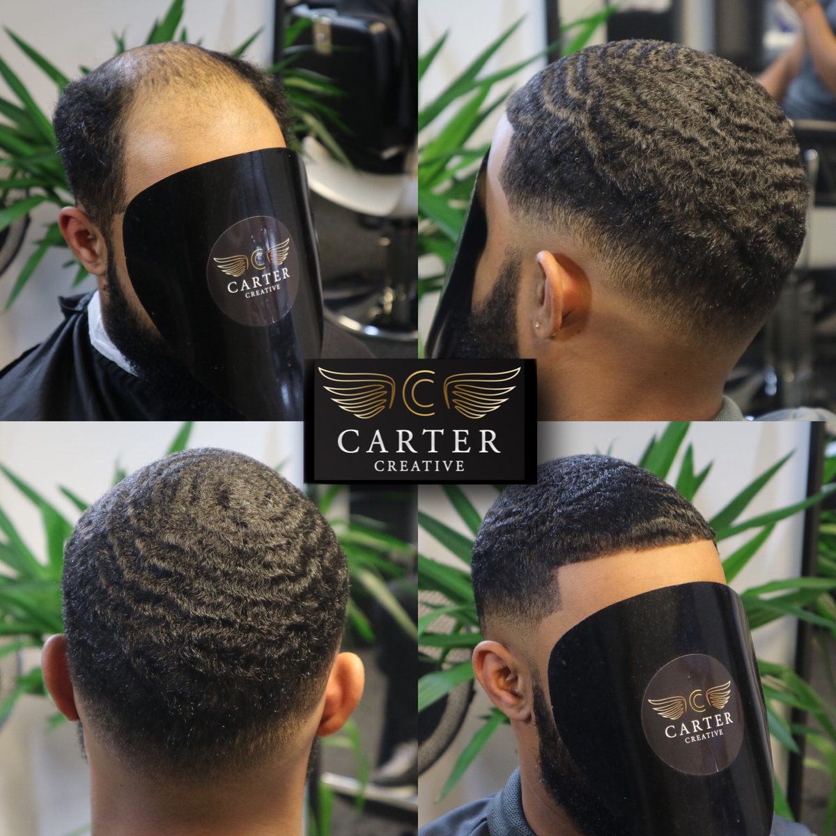 Hair unit before — Carter Creative Manchester